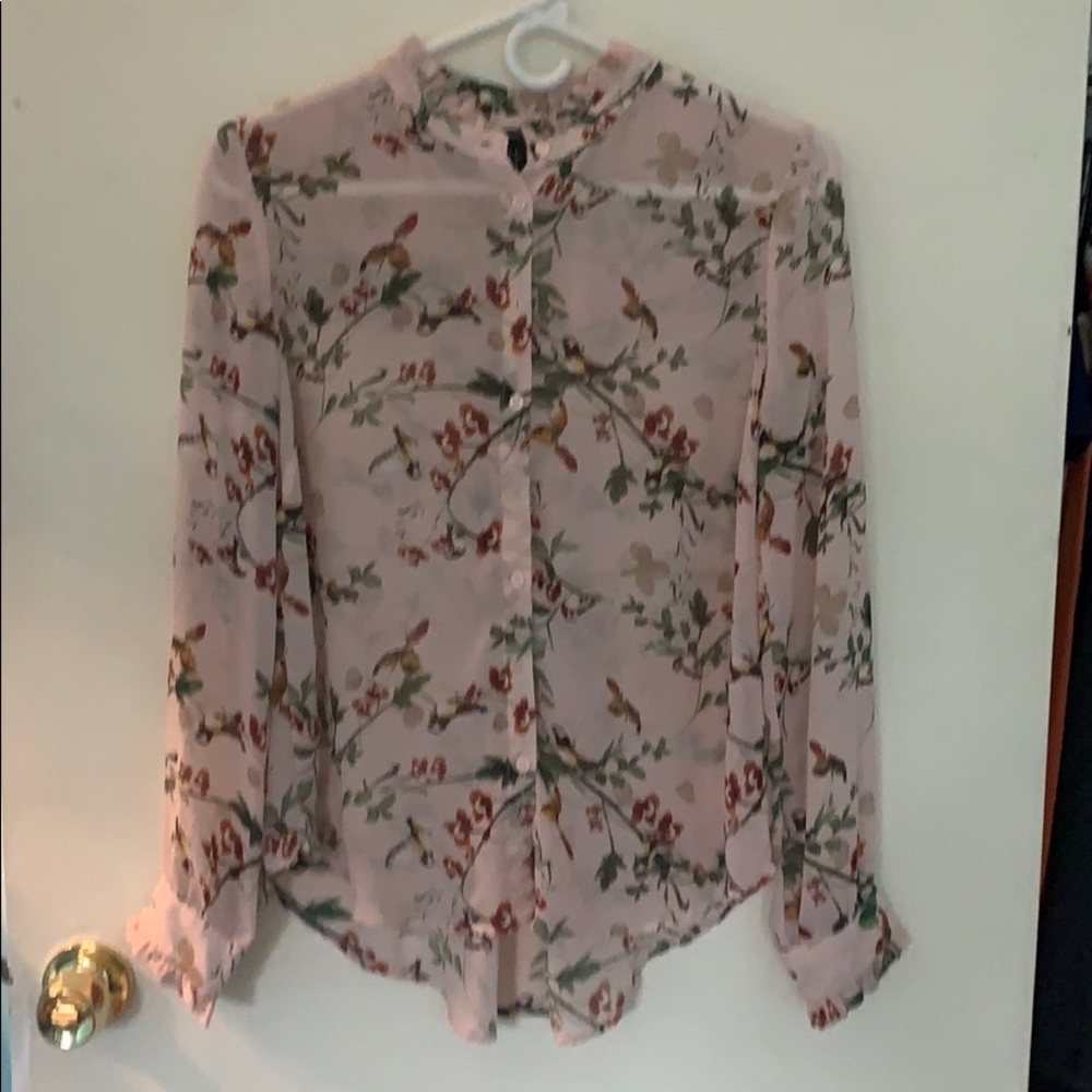 Forever 21 floral blouse